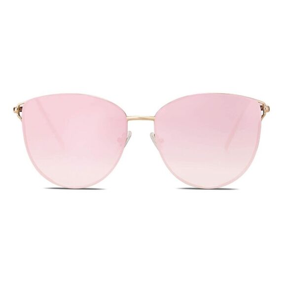 Round frame flat lens Sunglasses - Picture 2 of 3